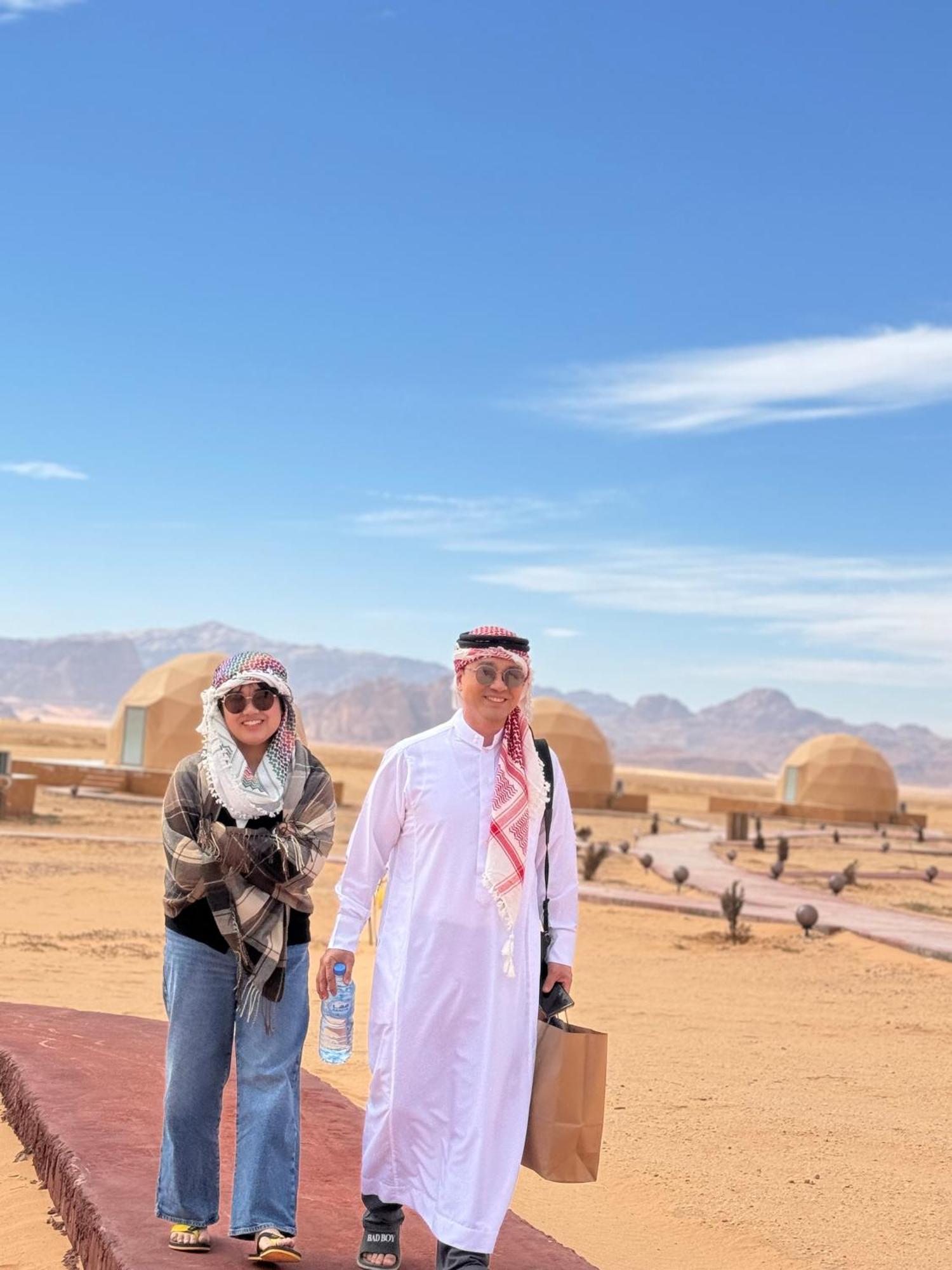 Wadi Rum Anwar Luxury Camp Bagian luar foto