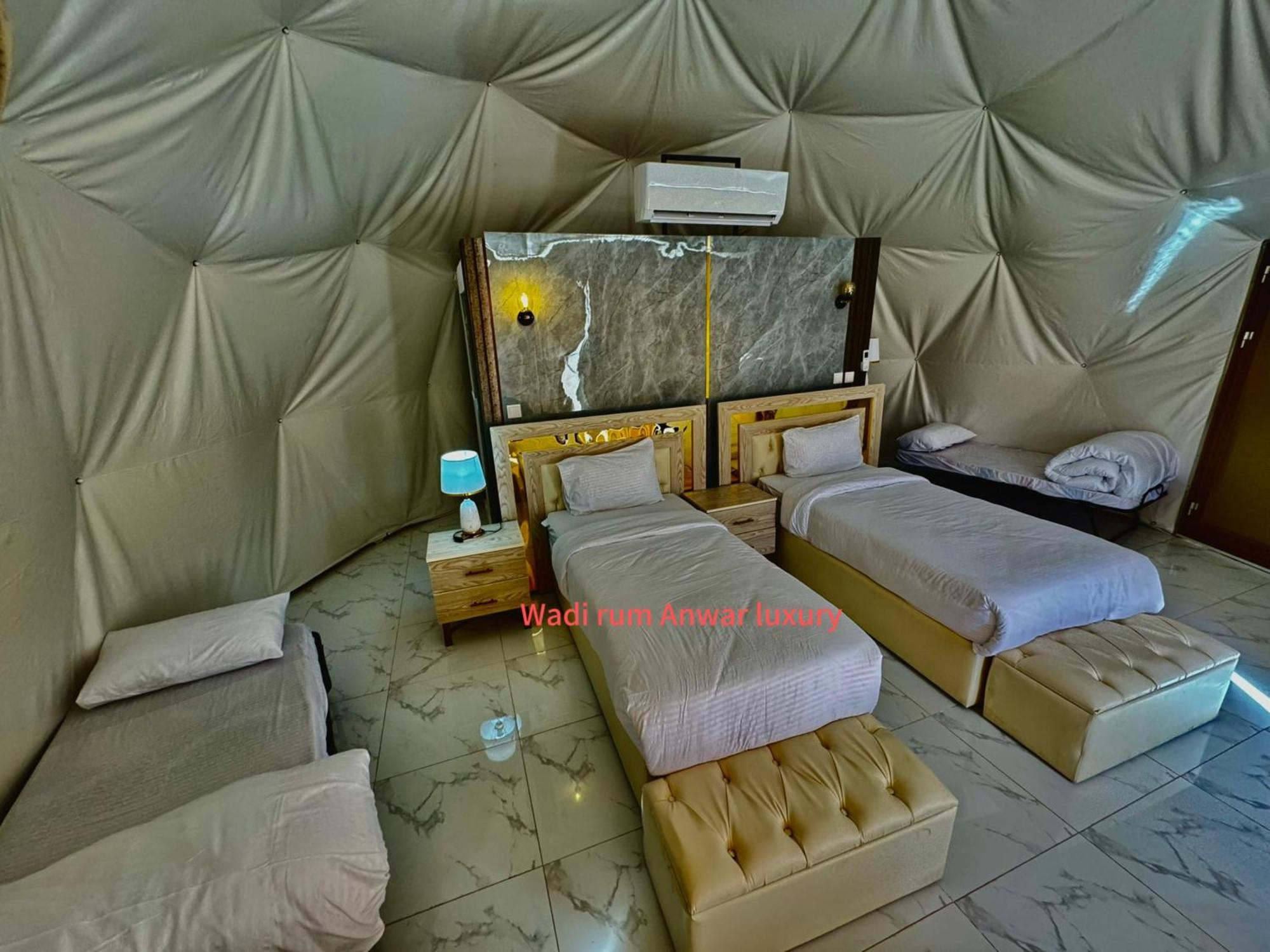 Wadi Rum Anwar Luxury Camp Bagian luar foto